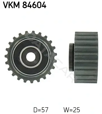 Ролик обводной ремня грм SKF VKM84604