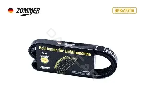 Ремень ручейковый ZOMMER 6PK1370A
