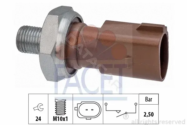 Датчик давления масла FACET 7.0205