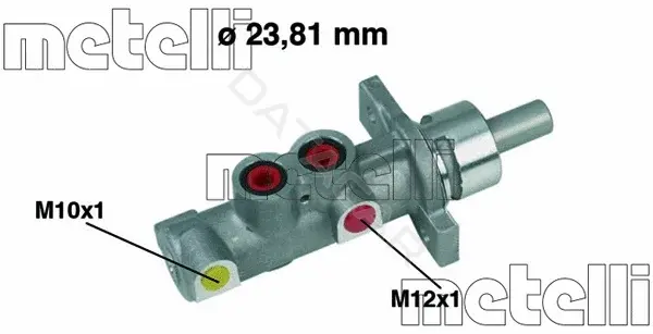 Главный тормозной цилиндр METELLI 05-0358