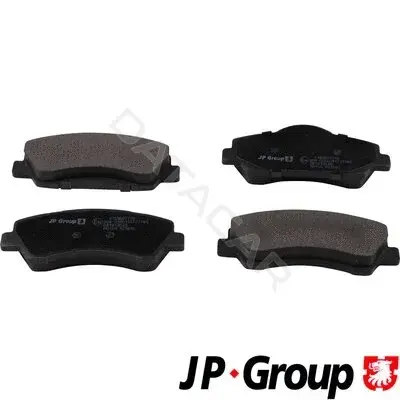 Тормозные колодки JP GROUP 4163607710