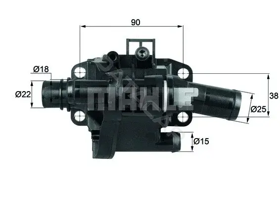 Термостат KNECHT/MAHLE TH4183