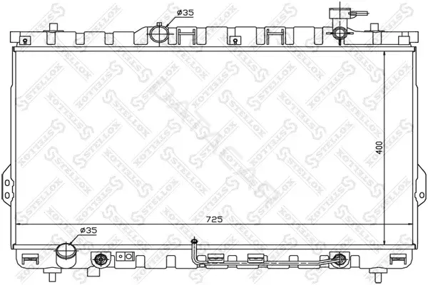 Радиатор охлаждения STELLOX 10-26535-SX