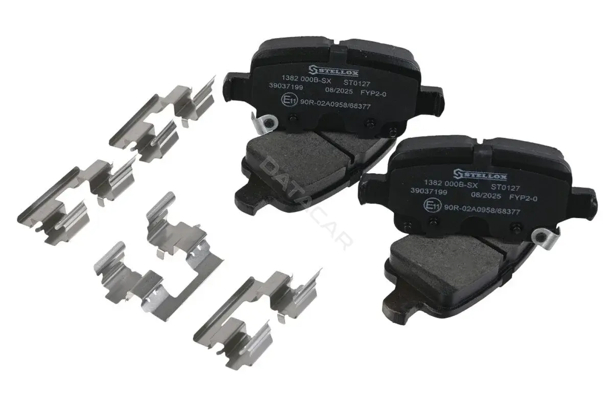 Тормозные колодки STELLOX 1382000B-SX