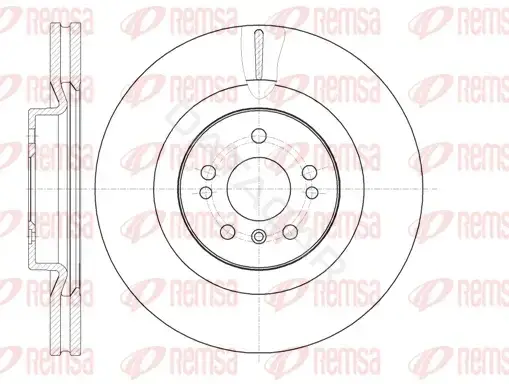 Тормозные диски REMSA 61030.10