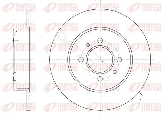 Тормозные диски REMSA 6239.00