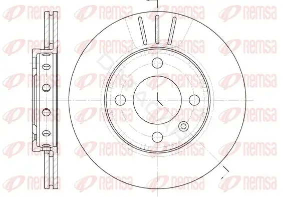 Тормозные диски REMSA 6426.10