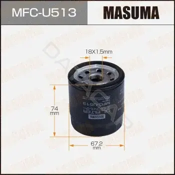 Масляный фильтр MASUMA MFC-U513