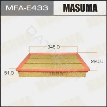 Воздушный фильтр MASUMA MFA-E433