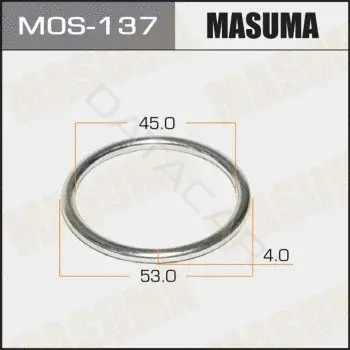 Прокладка глушителя MASUMA MOS-137