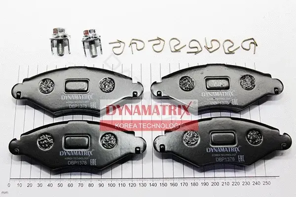 Тормозные колодки DYNAMATRIX DBP1378