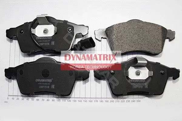 Тормозные колодки DYNAMATRIX DBP1518