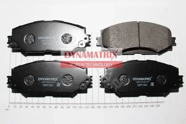 Тормозные колодки DYNAMATRIX DBP1891