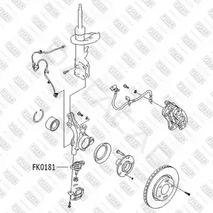 Шаровая опора FIXAR FK0181