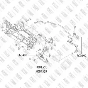 Рычаги FIXAR FQ0435R