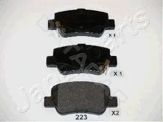 Тормозные колодки JAPANPARTS PP-223AF