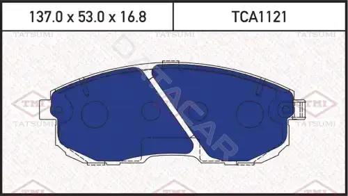 Тормозные колодки TATSUMI TCA1121