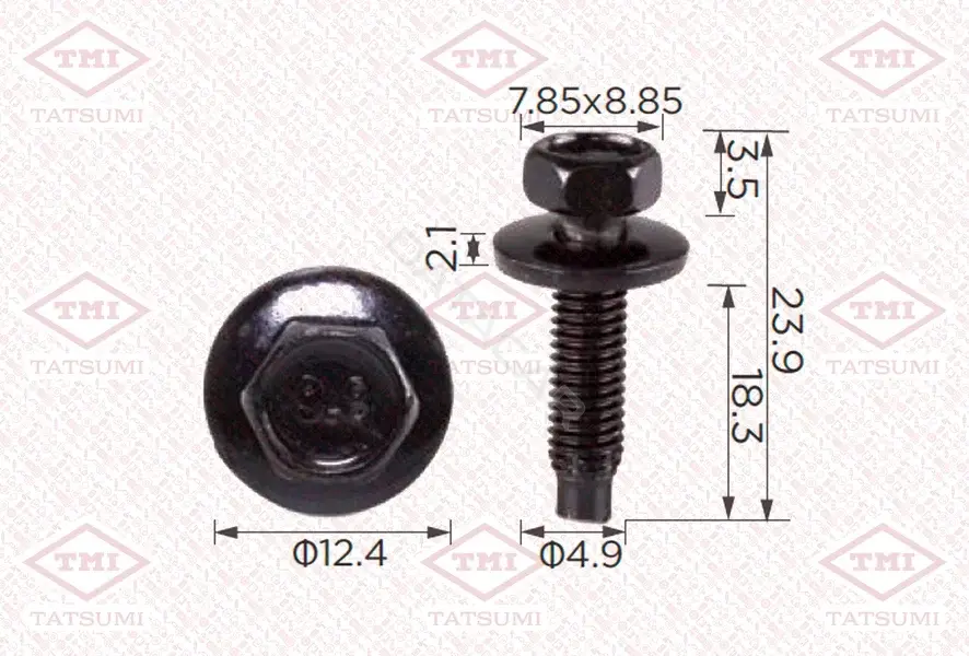 Клипсы, фиксаторы, зажимы TATSUMI TJB1511