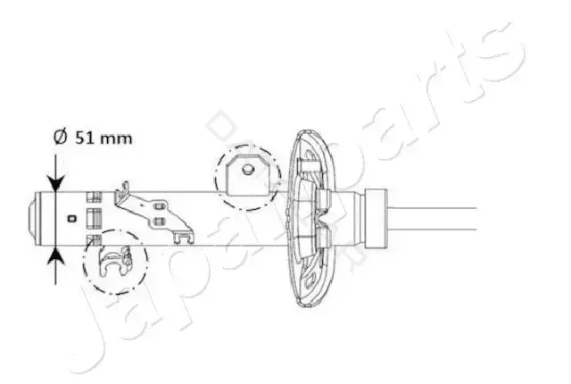 Амортизаторы JAPANPARTS MM-01131