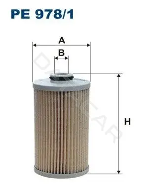 Топливный фильтр FILTRON PE978/1