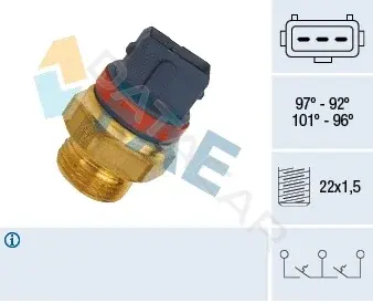 Датчик включения вентилятора FAE 37930