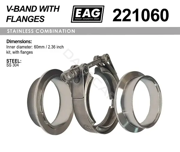 Хомут глушителя EAG 221060