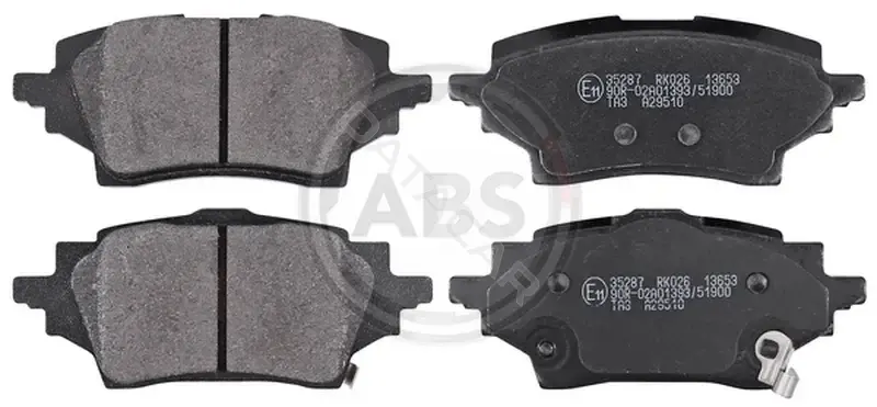 Тормозные колодки A.B.S. 35287