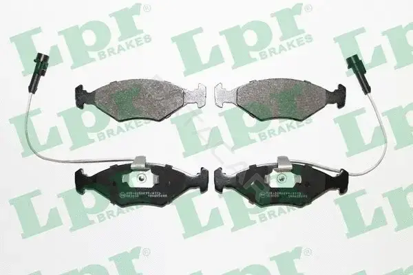 Тормозные колодки LPR/AP/RAL 05P680