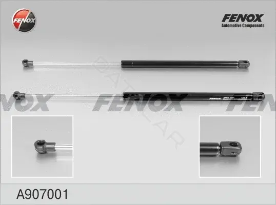 Амортизатор крышки багажника, капота, заднего стекла FENOX A907001