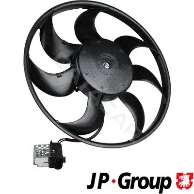 Вентилятор радиатора JP GROUP 1299101000