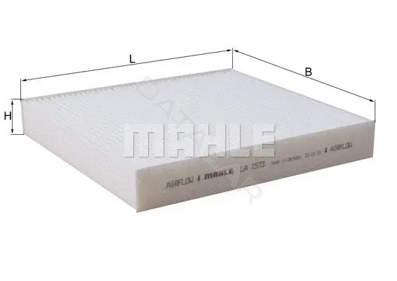 Фильтр салонный KNECHT/MAHLE LA1573