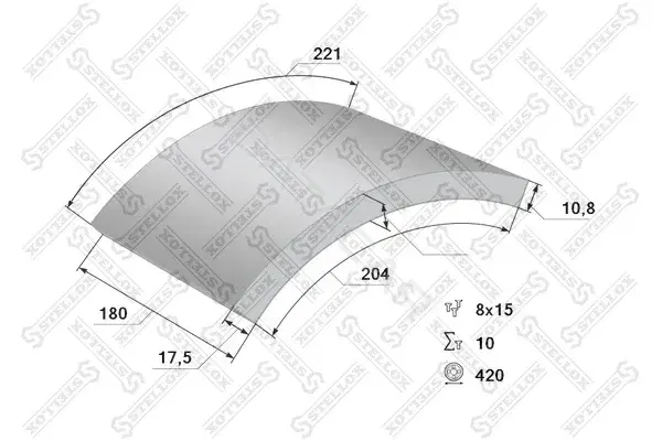 Тормозные накладки STELLOX 85-00902-SX