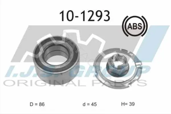 Подшипник ступицы IJS GROUP 10-1293