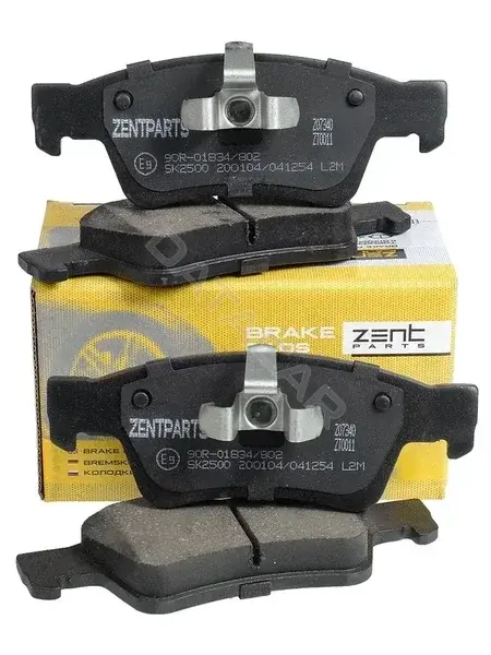 Тормозные колодки ZentParts Z07340