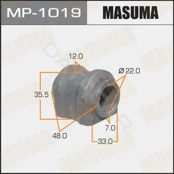 Втулки стабилизатора MASUMA MP-1019