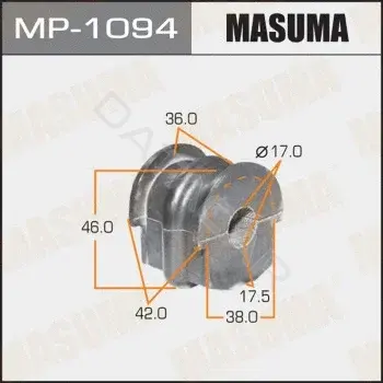Втулки стабилизатора MASUMA MP-1094