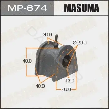 Втулки стабилизатора MASUMA MP-674
