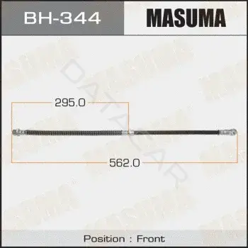 Тормозные шланги MASUMA BH-344