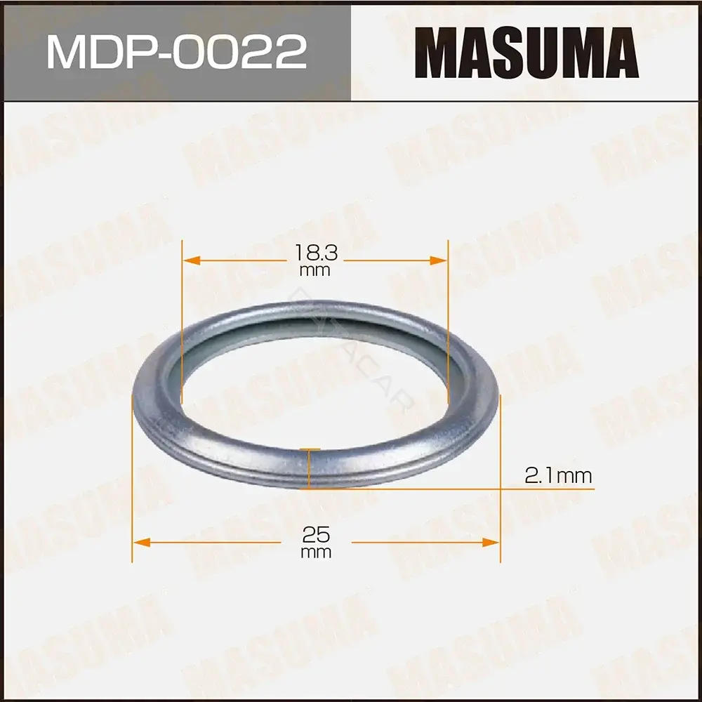 Сальник коленвала MASUMA MDP-0022