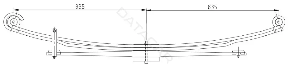 Рессора LEX RS-6778