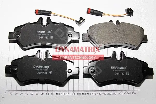 Тормозные колодки DYNAMATRIX DBP1780