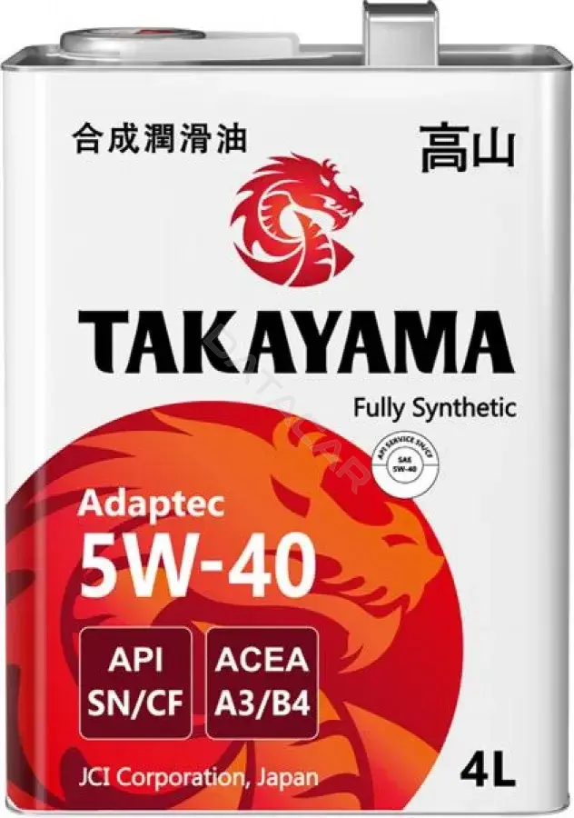 Масло моторное Takayama 605587