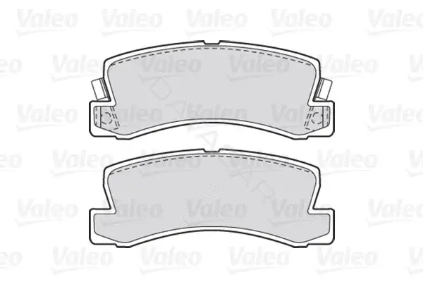 Тормозные колодки VALEO 301540