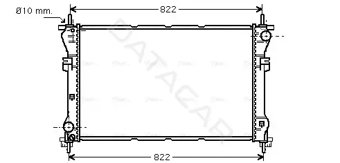 Радиатор охлаждения AVA FD2318