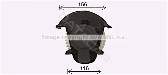 Моторчик печки AVA VN8409