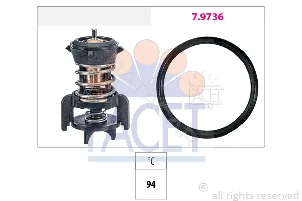 Термостат FACET 7.8933