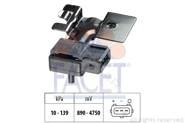 Датчик давления воздуха FACET 10.3108
