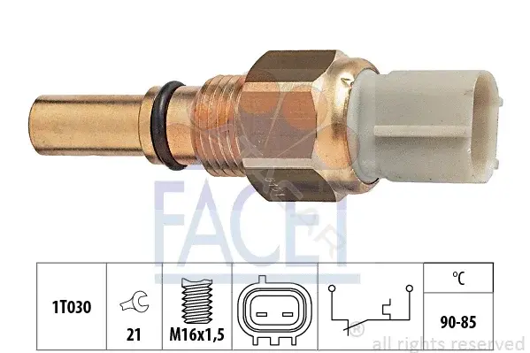 Датчик включения вентилятора FACET 7.5151