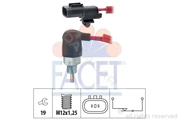 Датчик заднего хода FACET 7.6176