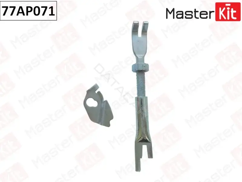 Ремкомплект тормозных колодок MASTERKIT 77AP071